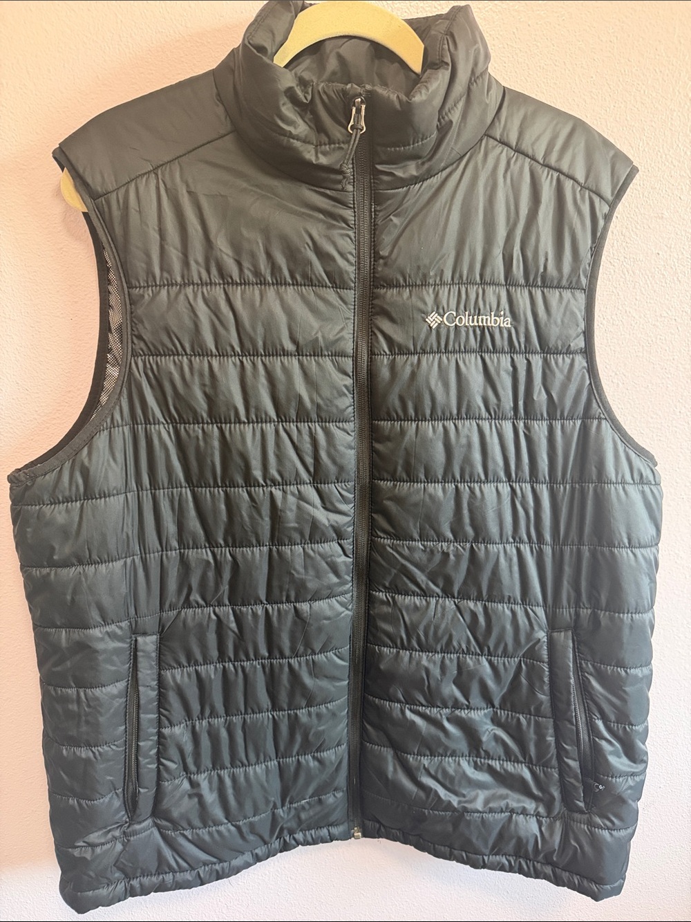 Columbia Men's Black Omni-Heat Puff Vest
